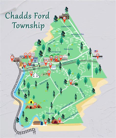 chadds ford pa 19317|chadds ford township map.